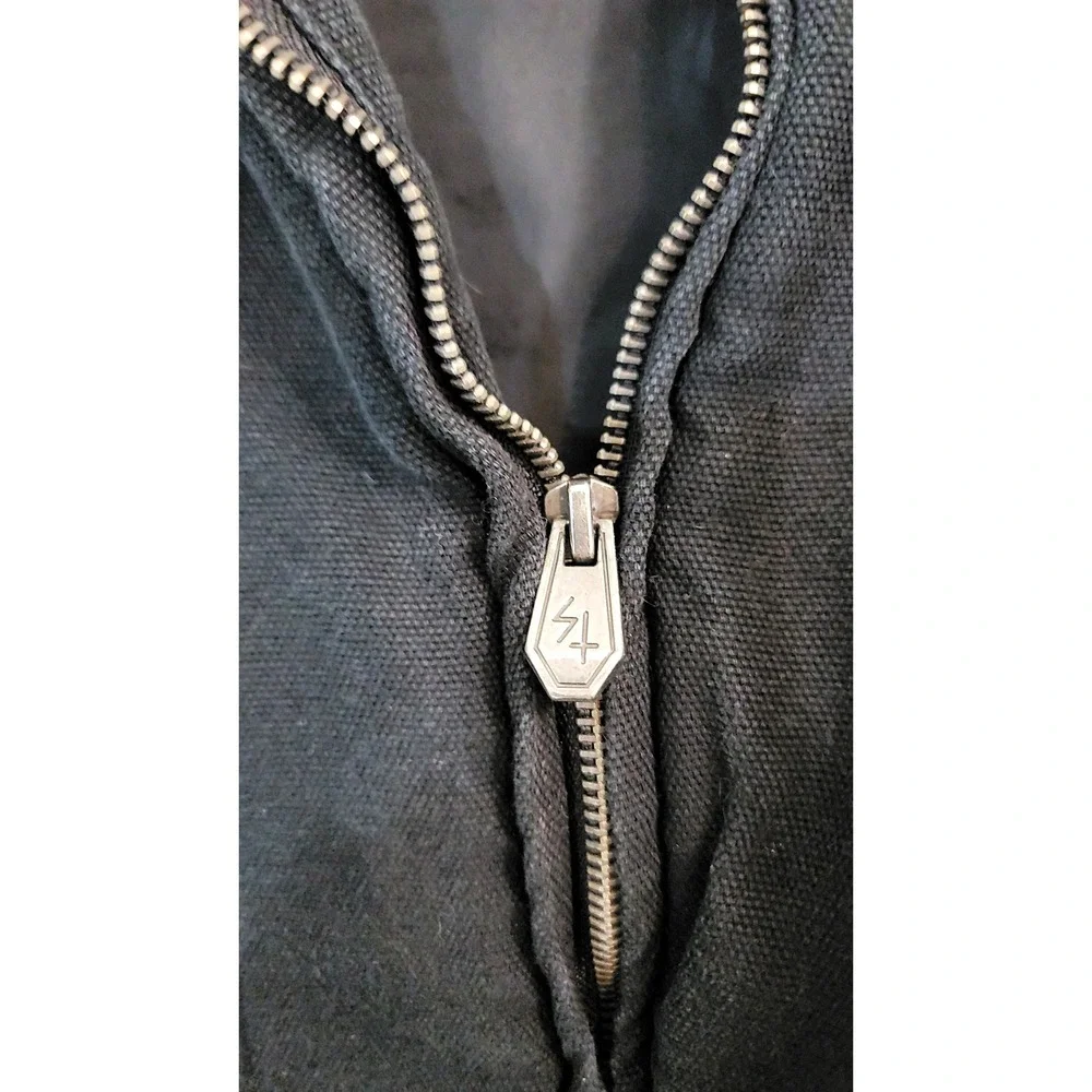 Disturbing‎ The Comfortable Black Hoodie Jacket Zip Up Mens Large